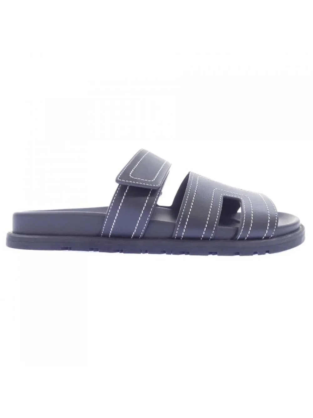 Hermes Chypre Sandals Black
